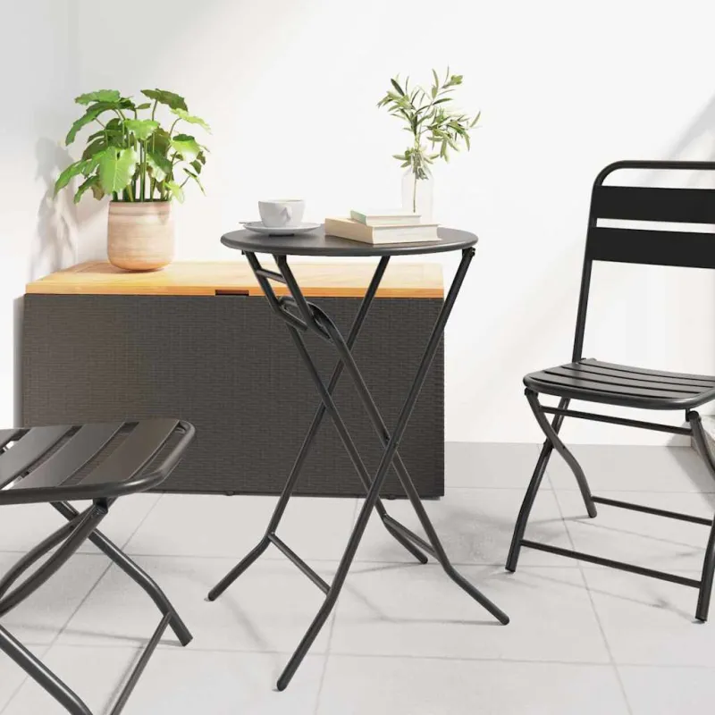 Sodo pöytä Antrasiitti 50 x 50 x 72 cm metallia