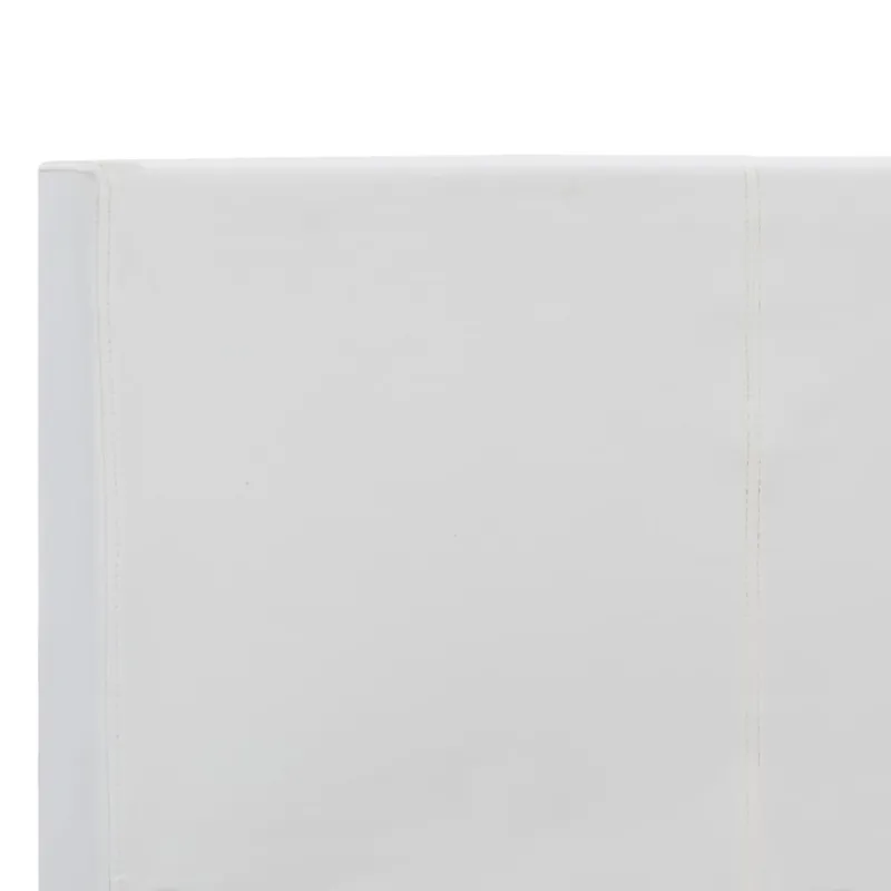 Lovos rėmas, baltos spalvos, 180x200 cm, dirbtinė oda