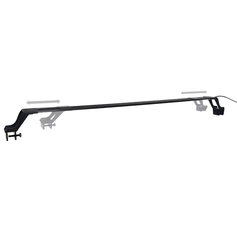 LED akvariumo lempa su spaustukais, mėlyna ir balta, 90-105cm