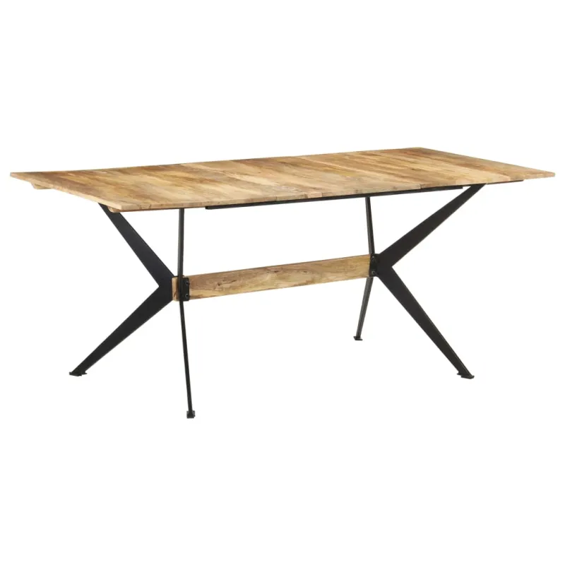 Valgomojo stalas, 180x90x76cm, mango medienos masyvas