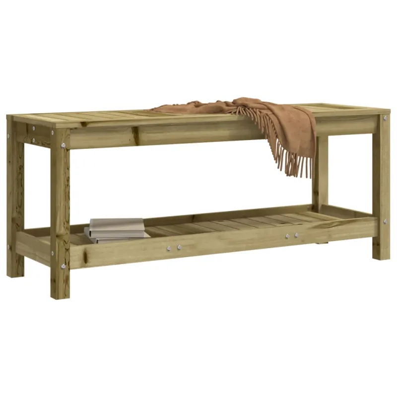 Sodo suoliukas, 108x35x45cm, impregnuota pušies mediena