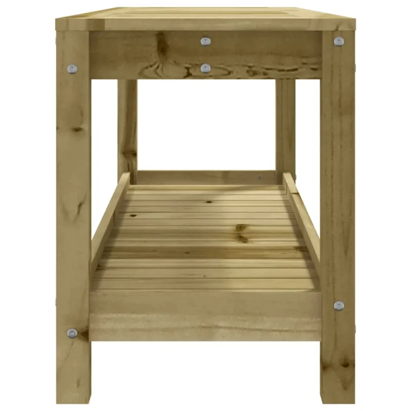 Sodo suoliukas, 108x35x45cm, impregnuota pušies mediena