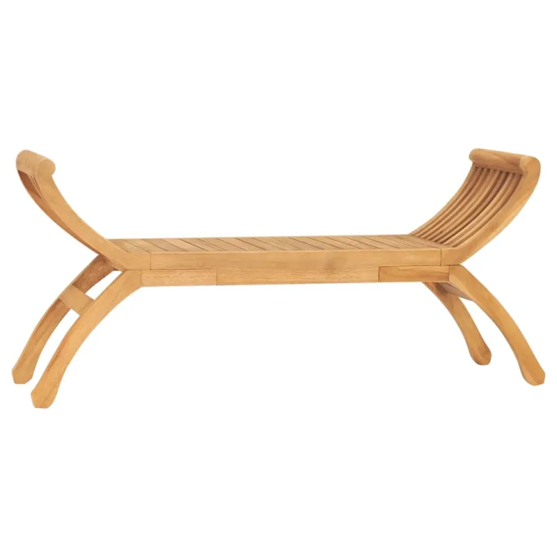 Sodo suoliukas, 126cm, tikmedžio medienos masyvas
