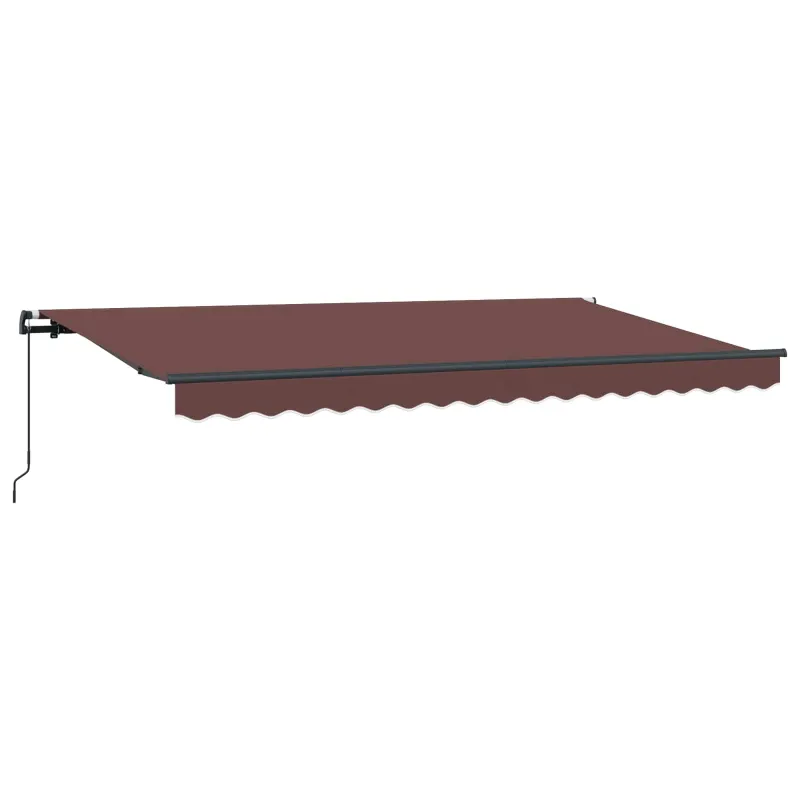 Ištraukiama markizė Ruda 400 x 200 cm audinys