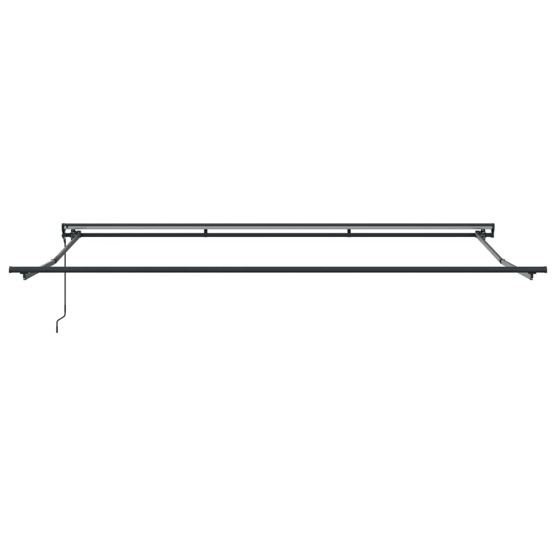 Markizės rėmas Raudona ir balta 400 × 300 cm