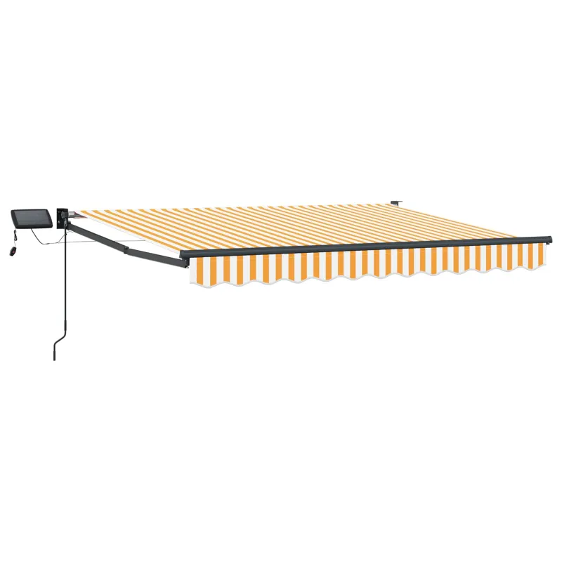 Rankinė ištraukiama markizė su LED 3 x 2 m