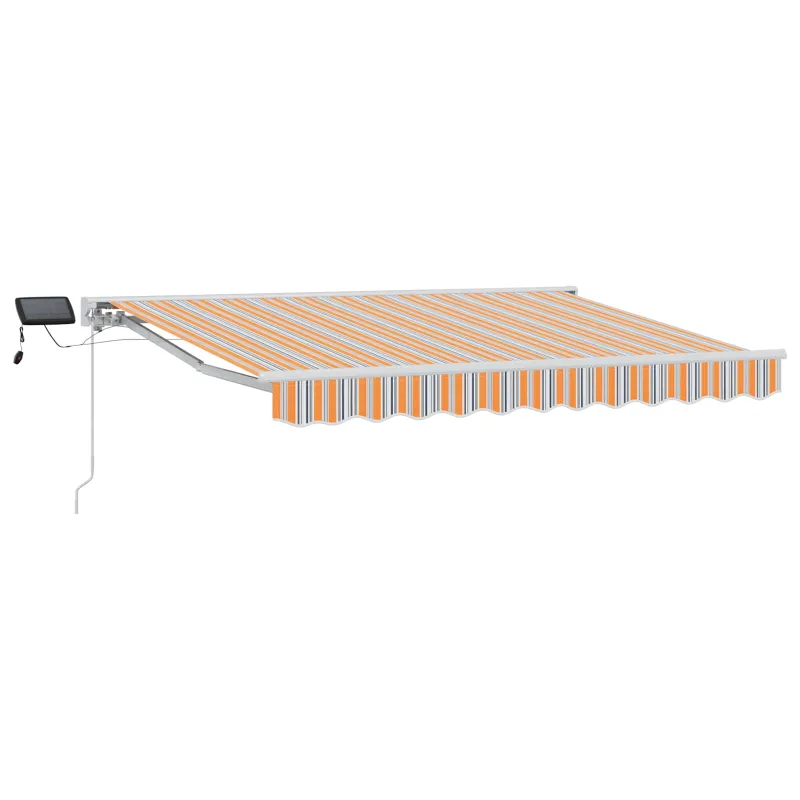 Rankinis markizės rėmas su LED 3,5 x 2,5 m