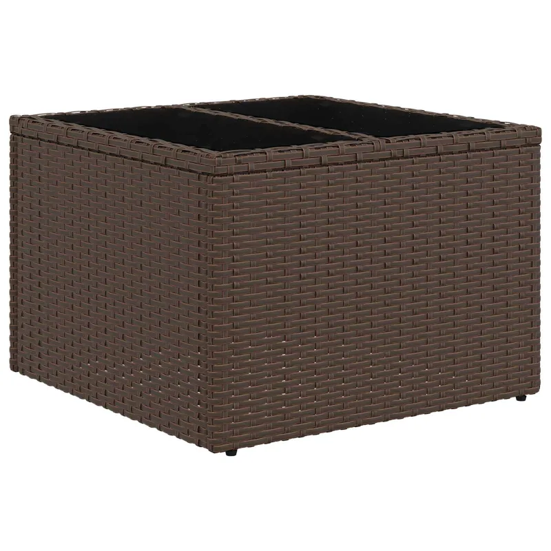 Sofos komplektas 6 pcs 4-Vietų skaičius Ruda ir Kremavimo Balta