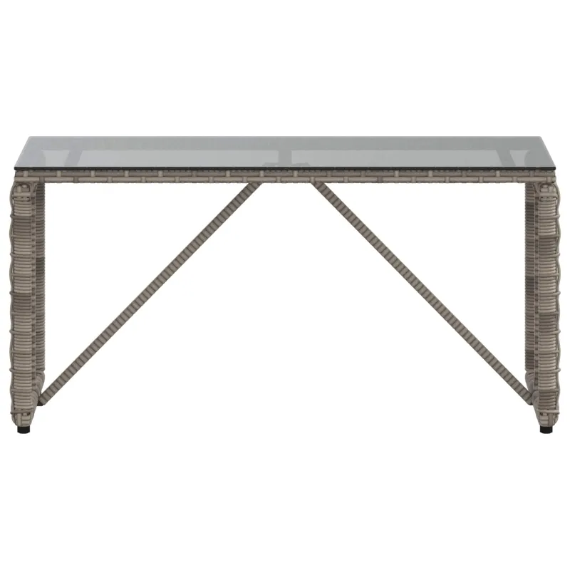 Lauko pöytä Valkoinen ja musta 80 x 40 x 40 cm
