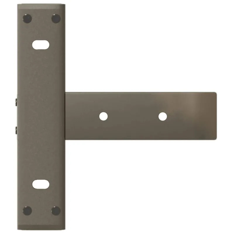 Konsolinio staliuko kojelės, T formos, 2 vnt., juodos, 25x28x(72-73) cm, plienas