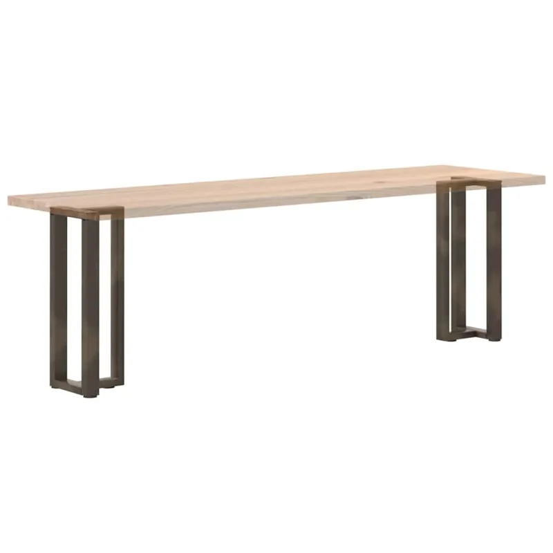 Konsolinio staliuko kojelės, T formos, 2 vnt., juodos, 25x28x(72-73) cm, plienas