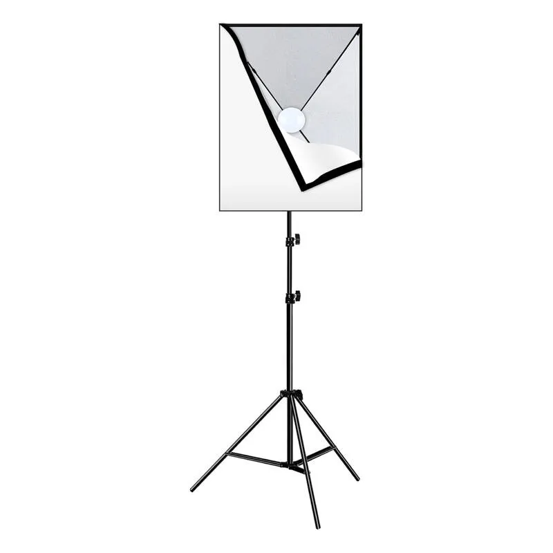 Studio set Puluz LED softbox 50x70cm, tripod, LED bulb 1 pc PU5070EU universal