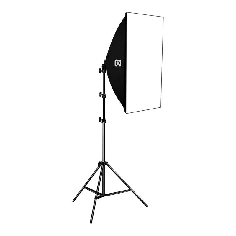 Studio set Puluz LED softbox 50x70cm, tripod, LED bulb 1 pc PU5070EU universal