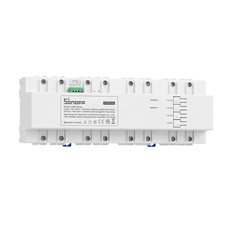 Smart switch Sonoff SPM-4Relay 4 x 20A WiFi universal