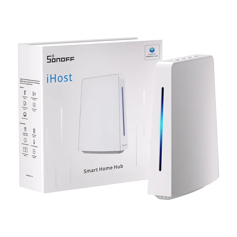 Bramka iHost Hub WiFi, ZigBee, Bluetooth, Matter SONOFF AIBridge-26, 4GB, LAN universal