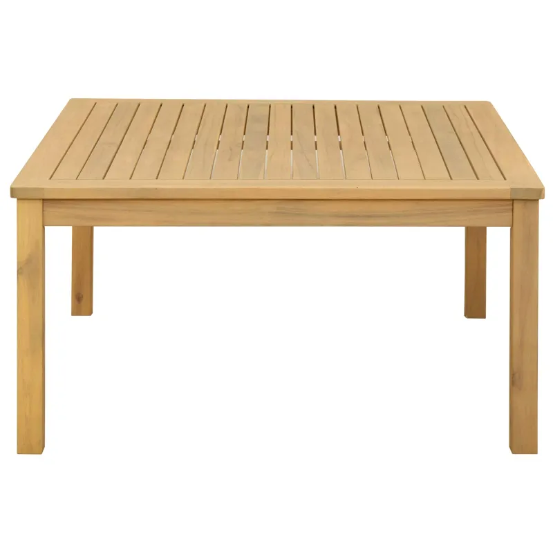Kahvila- ja sohvapöytä Vaalea akatiivi 85 x 85 x 45 cm