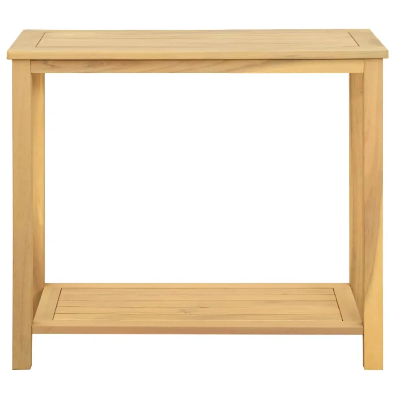 Sodo konsolipöytä vaaleasta akaciasta 80 x 35 x 75 cm