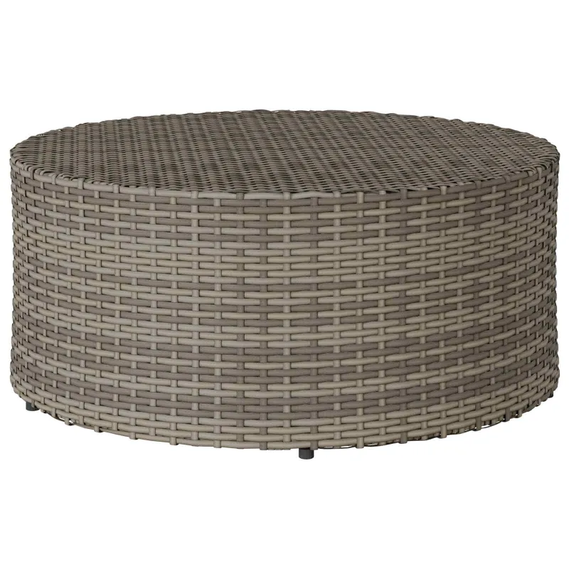 Lauko kahvikalusto Pilkullinen Ø 68 x 30 cm polyrattanu
