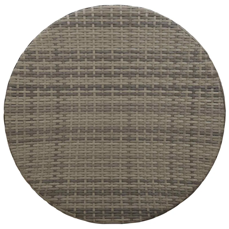 Lauko kahvikalusto Pilkullinen Ø 68 x 30 cm polyrattanu