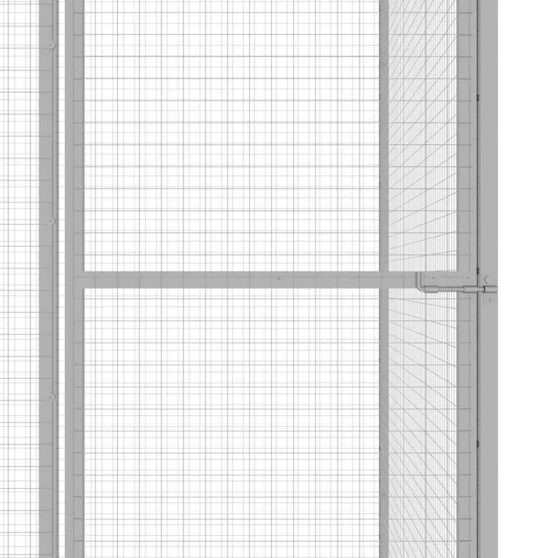 Narvas katėms, 6x3x2,5m, galvanizuotas plienas
