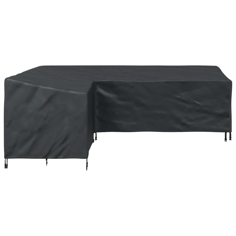 Baldų uždangalas Juodas 250 x 180 x 80 cm 210D Oksfordo audinys