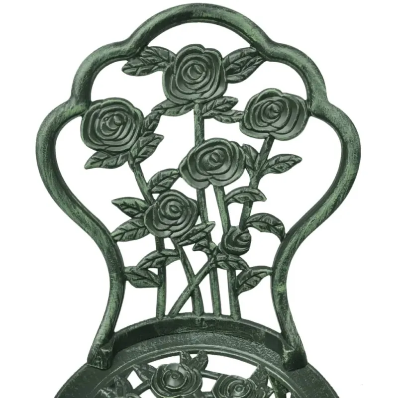 Bistrokalustekokoonpano, 3D, alumiinia, vihreä