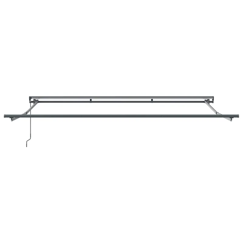 Markizės rėmas Raudona ir balta 400 × 300 cm