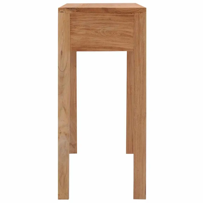 Konsolinis staliukas, 110x35x75cm, tikmedžio medienos masyvas