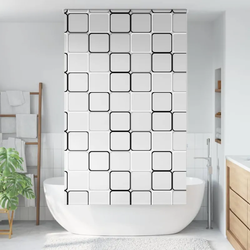 Dušo roletas, 130x240 cm, audinio plotis 126 cm