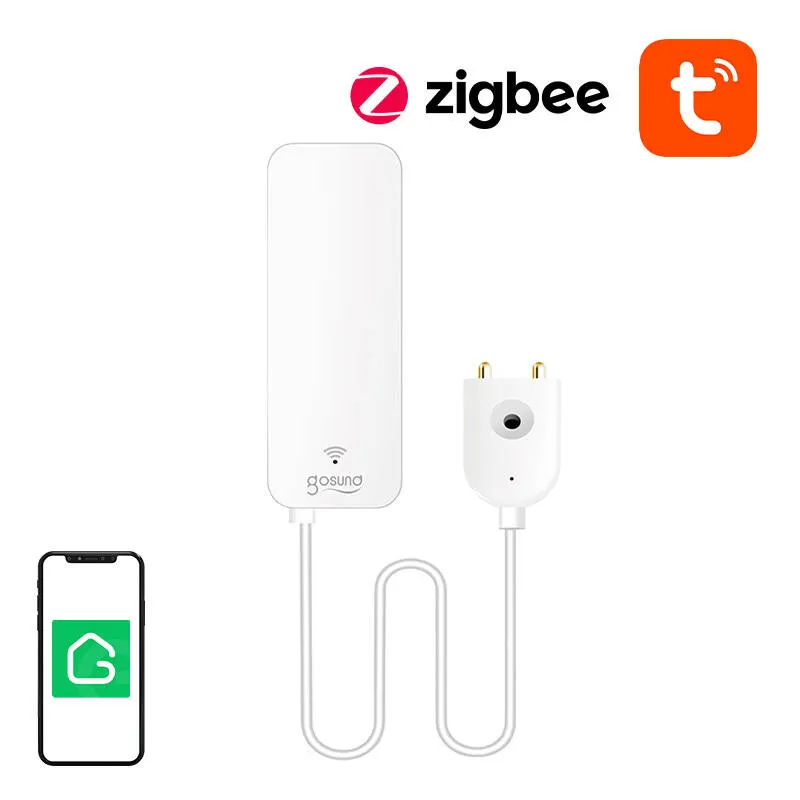ZigBee Gosund ST19 Tuya älykäs tulva-/vesivuotosensori, yleiskäyttöinen