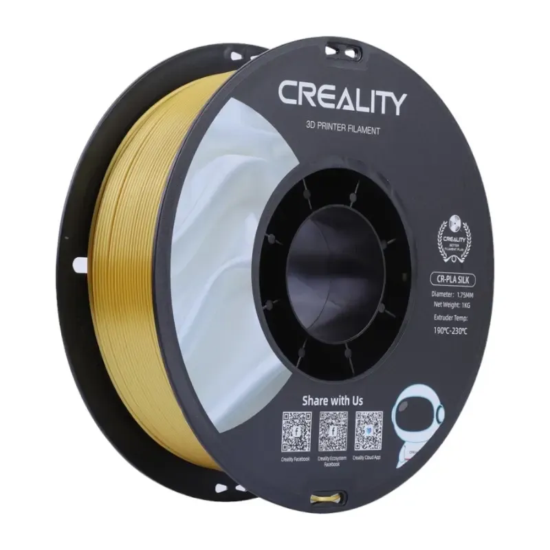 CR-Silk PLA-niit Creality (kuldne) universaalne