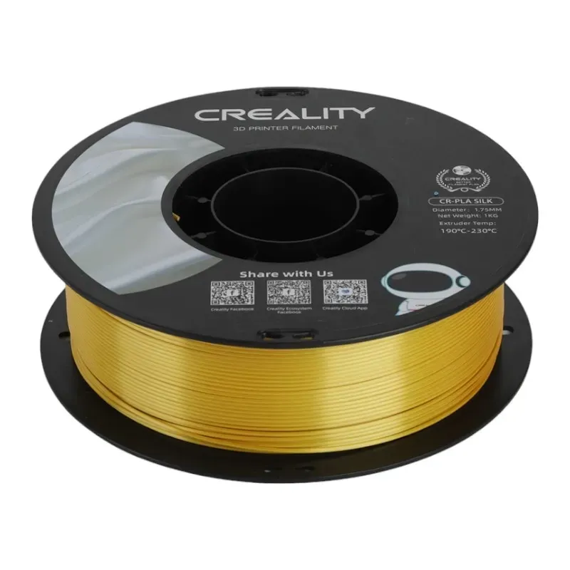 CR-Silk PLA-niit Creality (kuldne) universaalne