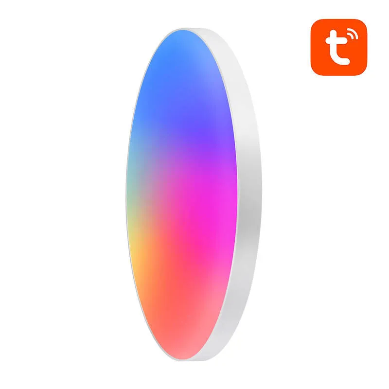 Älykattovalaisin 32 cm WiFi/Bluetooth 16M RGBCW Gosund LB11 1920 lm Tuya + kaukosäädin. universaali