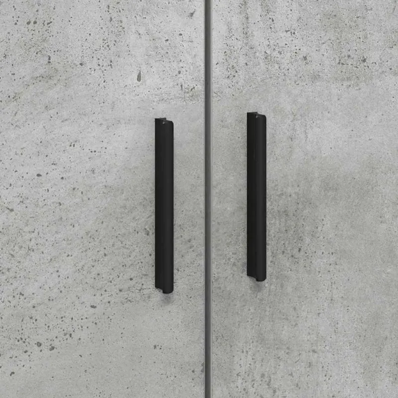 Lovos rėmas Betono pilka 100 x 200 cm Apdirbta mediena