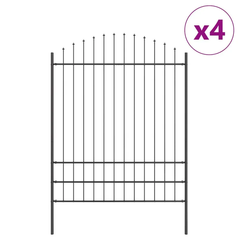 Sodo tvora 4 pcs Pilka 170 x 225 cm