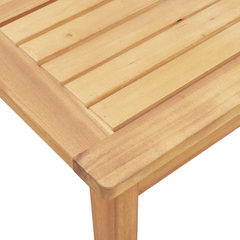 Sofos komplektas 5 pcs Antracitas Kietos akacijos mediena