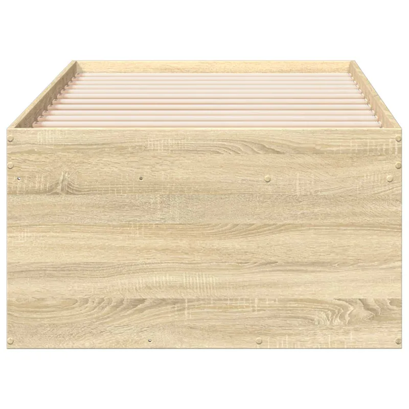 Lovos rėmas su saugojimu su stalčių Sonoma ąžuolas 80 x 200 cm