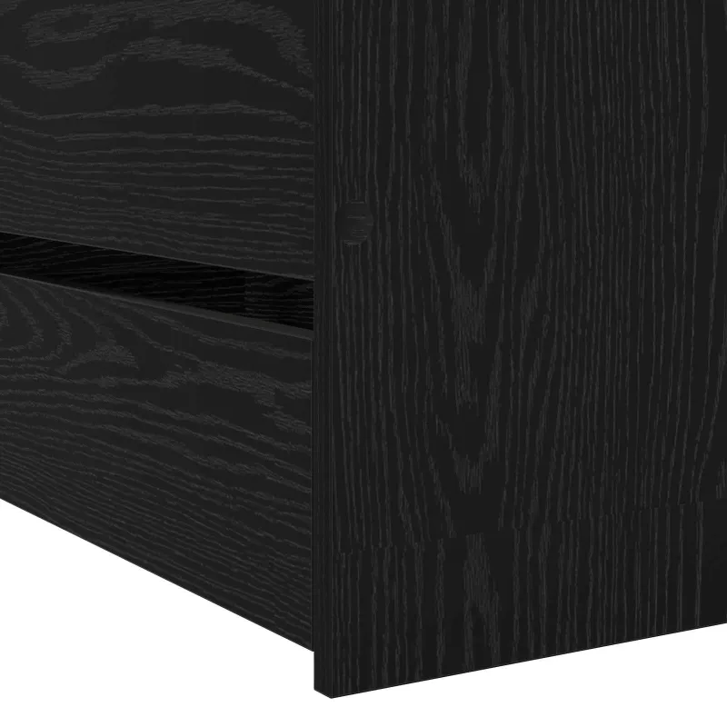Lovos rėmas su stalčių Juodojo ąžuolo Apdirbta mediena