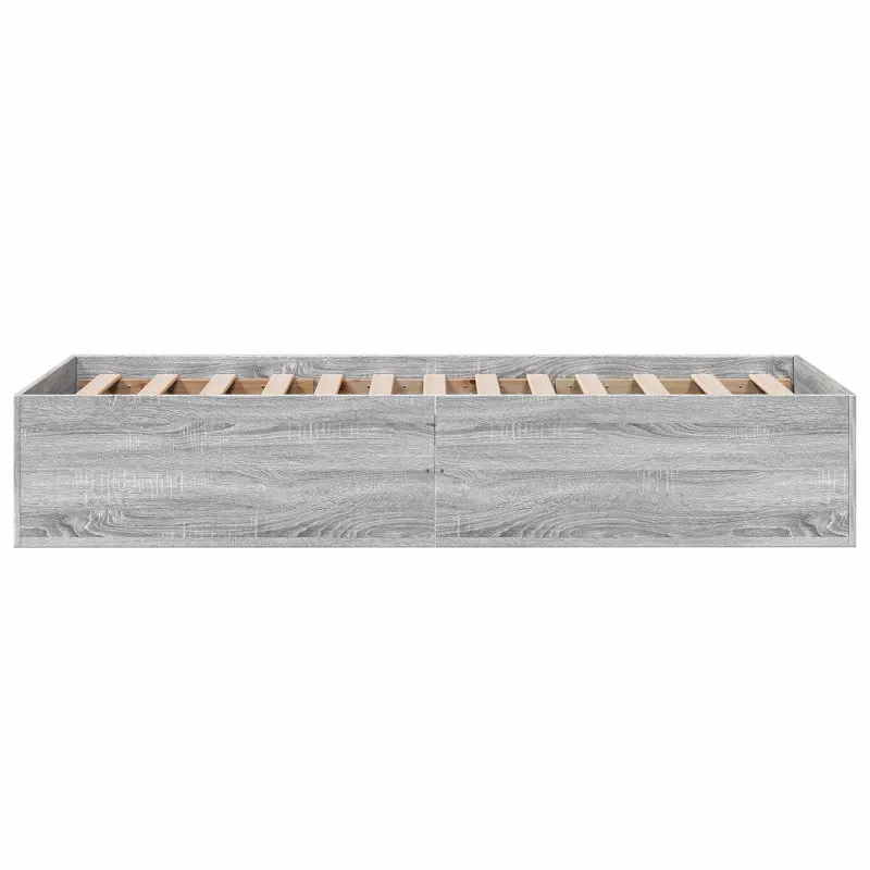 Grindų lovos rėmas Pilka Sonoma 80 x 200 cm Apdirbta mediena