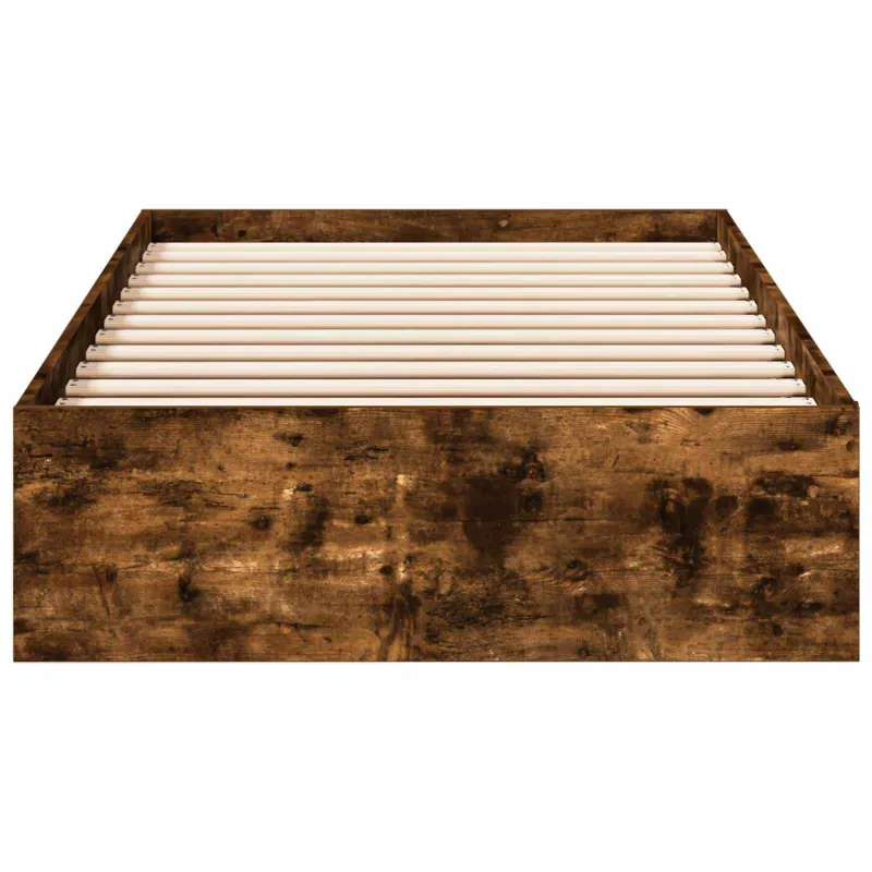 Lovos rėmas su saugojimu su stalčių Dūminio ąžuolo 80 x 200 cm