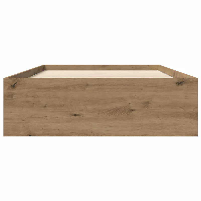 Lovos rėmas su saugojimu su stalčių Artisano ąžuolo 80 x 200 cm