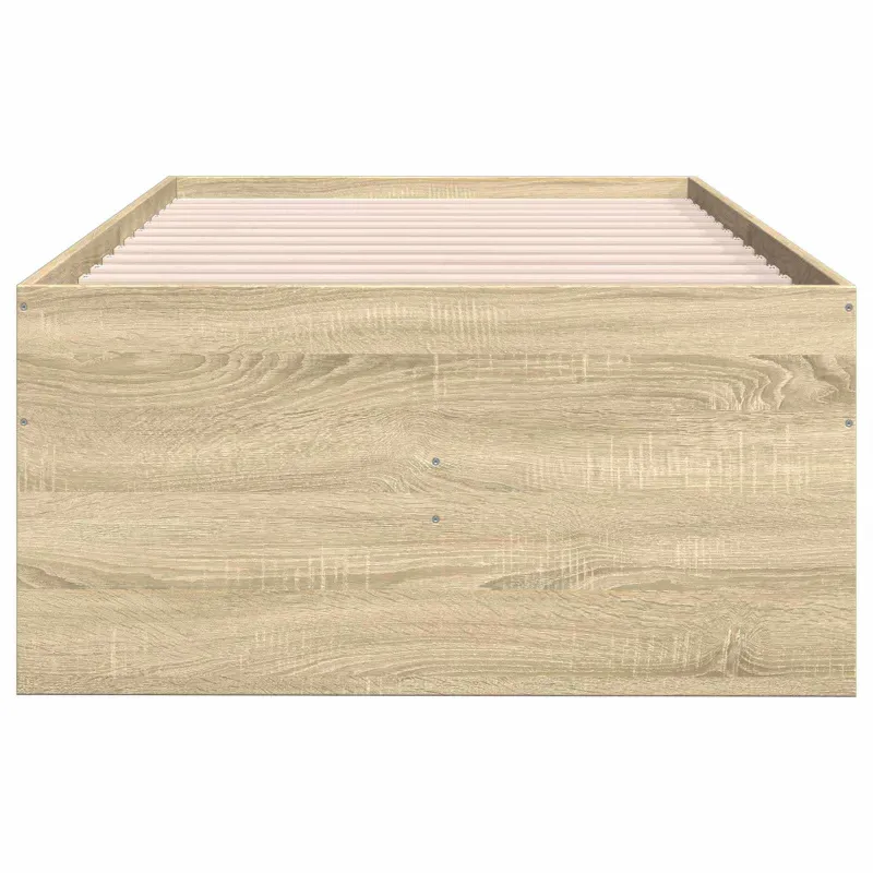 Lovos rėmas su saugojimu su stalčių Sonoma ąžuolas 80 x 200 cm