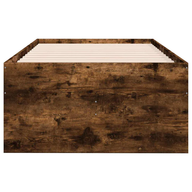 Lovos rėmas su saugojimu su stalčių Dūminio ąžuolo 80 x 200 cm