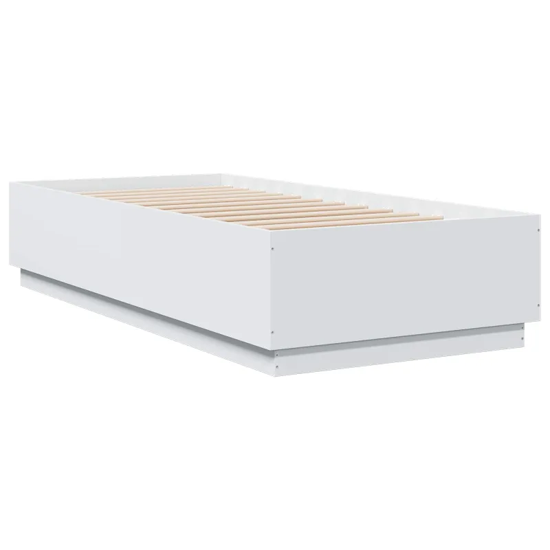 Lovos rėmas Balta 80 x 200 cm Apdirbta mediena