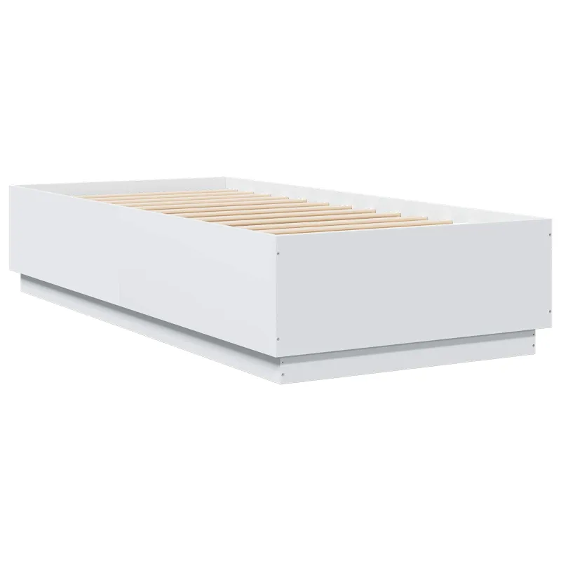 Lovos rėmas Balta 80 x 200 cm Apdirbta mediena