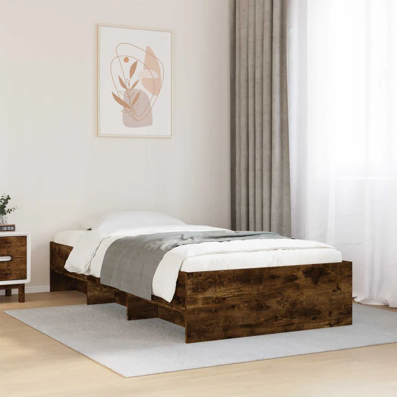 Lovos rėmas Dūminio ąžuolo 80 x 200 cm Apdirbta mediena