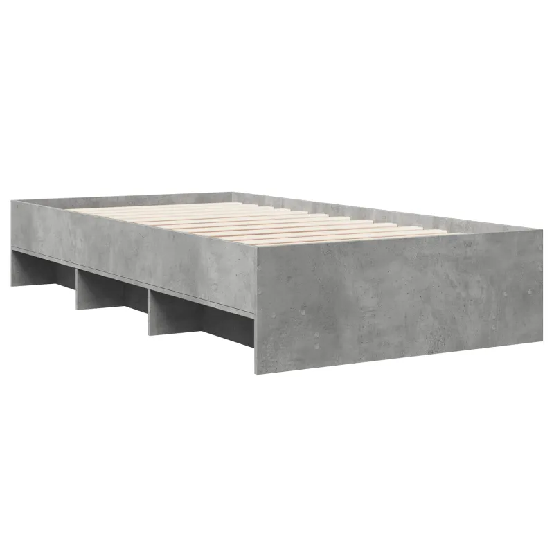 Lovos rėmas Betono pilka 80 x 200 cm Apdirbta mediena