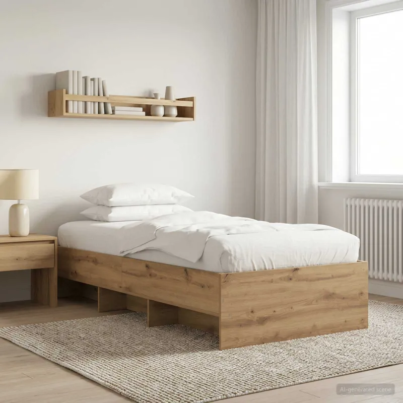 Lovos rėmas Artisano ąžuolo 80 x 200 cm Apdirbta mediena