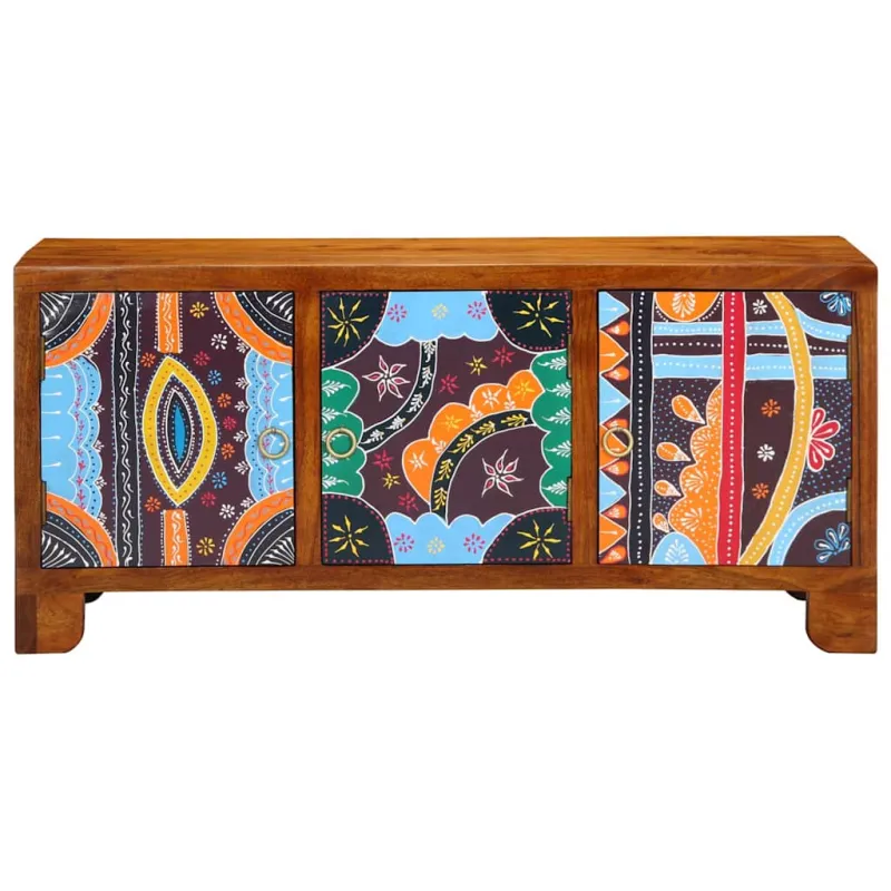 Batų suolelis Medus ruda 100 x 35 x 45 cm Alyvuogių masyvas