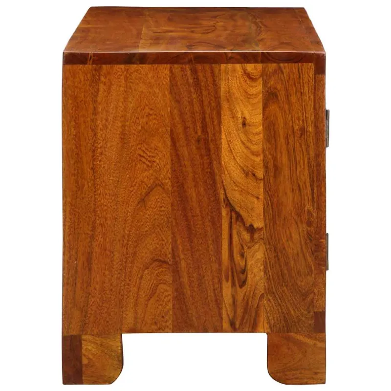 Batų suolelis Medus ruda 100 x 35 x 45 cm Alyvuogių masyvas